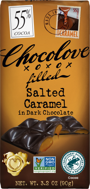 Salted Caramel in Dark Chocolate