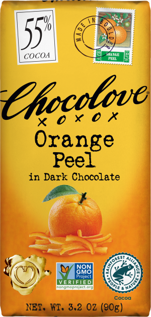 Orange Peel in Dark Chocolate