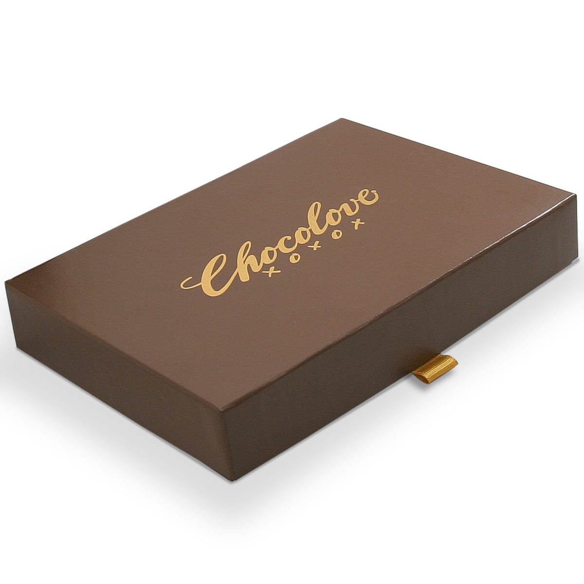 Gold Dusted Caramel Filled Dark Chocolates Gift Box Chocolove