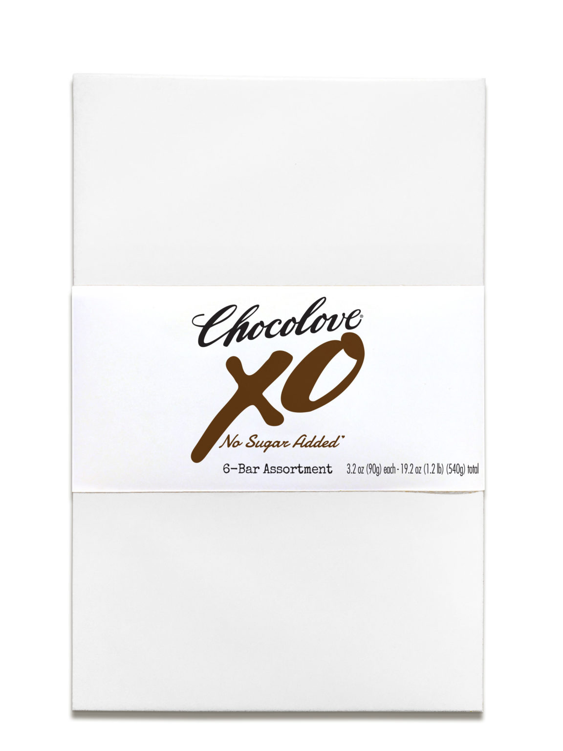 XO (No Sugar Added) 6Bar Assortment Pack Chocolove Premium Chocolate