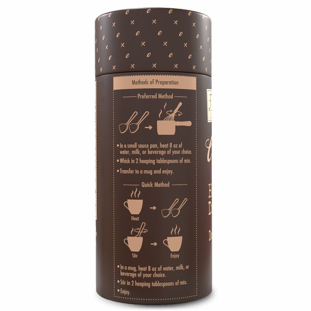 Hot Cocoa Drink Mix Dark Chocolate Chocolove Premium Chocolate