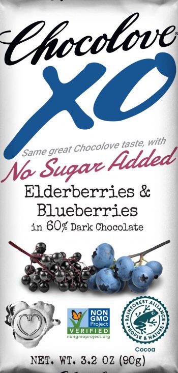 Chocolove XO Elderberries and Blueberries