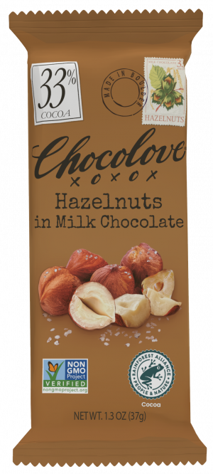 Mini Hazelnuts in Milk Chocolate