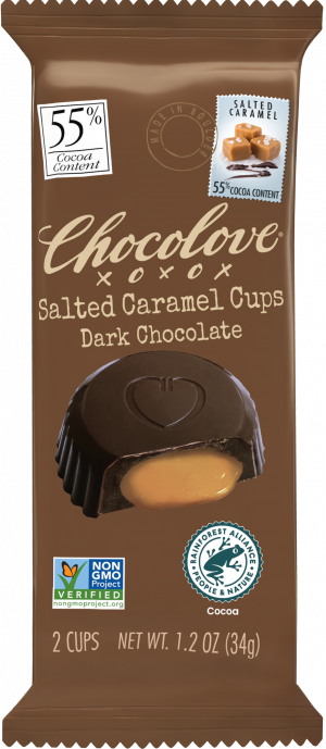 Salted Caramel Cups Dark Chocolate (2 Cup Packs)