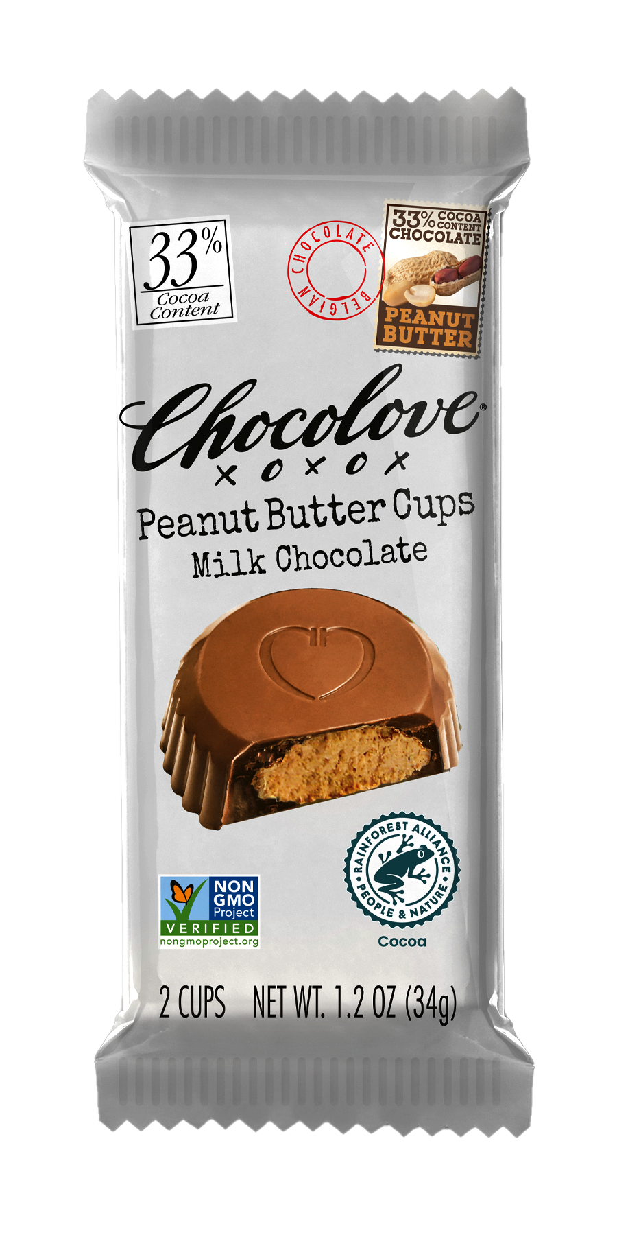 Peanut Butter Cups Milk Chocolate (2 Cup Packs)