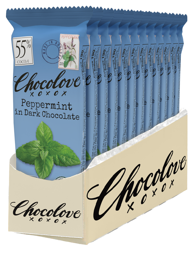 Mini Peppermint in Dark Chocolate - Chocolove - Premium Chocolate