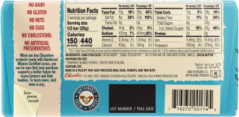 Chocolove Hawaiian Sea Salt BACK