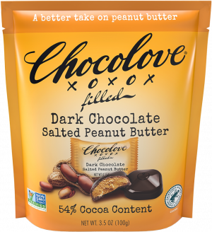 Salted Peanut Butter in Dark Chocolate Bites Pouch