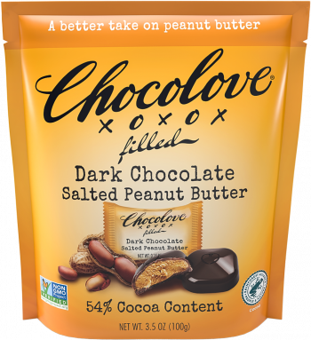 Salted Peanut Butter in Dark Chocolate Bites Pouch