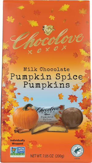 Pumpkin Spice in Milk Chocolate Fall Bites