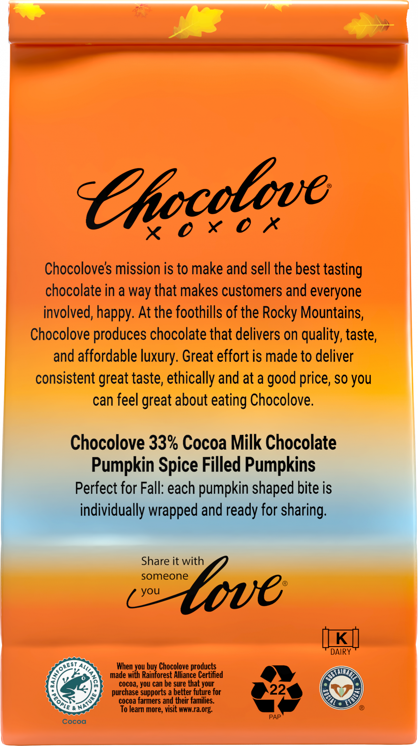 Pumpkin Spice in Milk Chocolate Fall Bites - Image 4