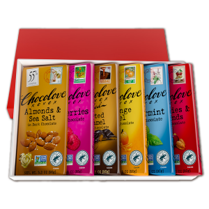 Amazon.com: Chocolove Mint Crème Bars | 55% Cocoa | Infused