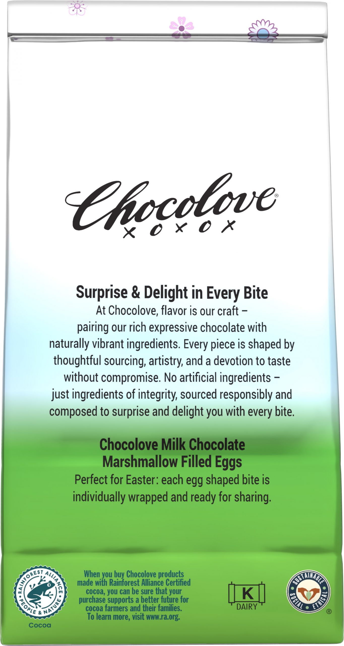 Marshmallow Eggs in Milk Chocolate Bites - Image 3